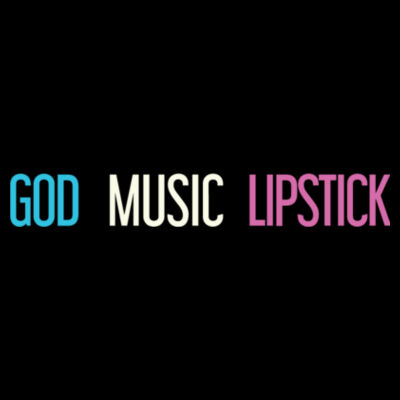 God Music Lipstick - Tee Design