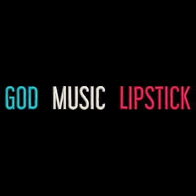 God Music Lipstick - Fleece Hoodie Design